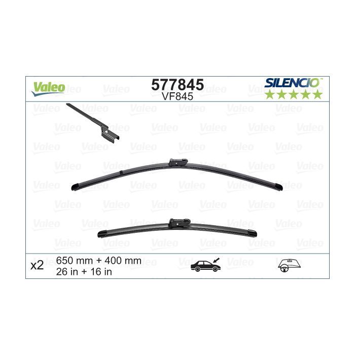 Щетка стеклоочистителя Valeo 577845