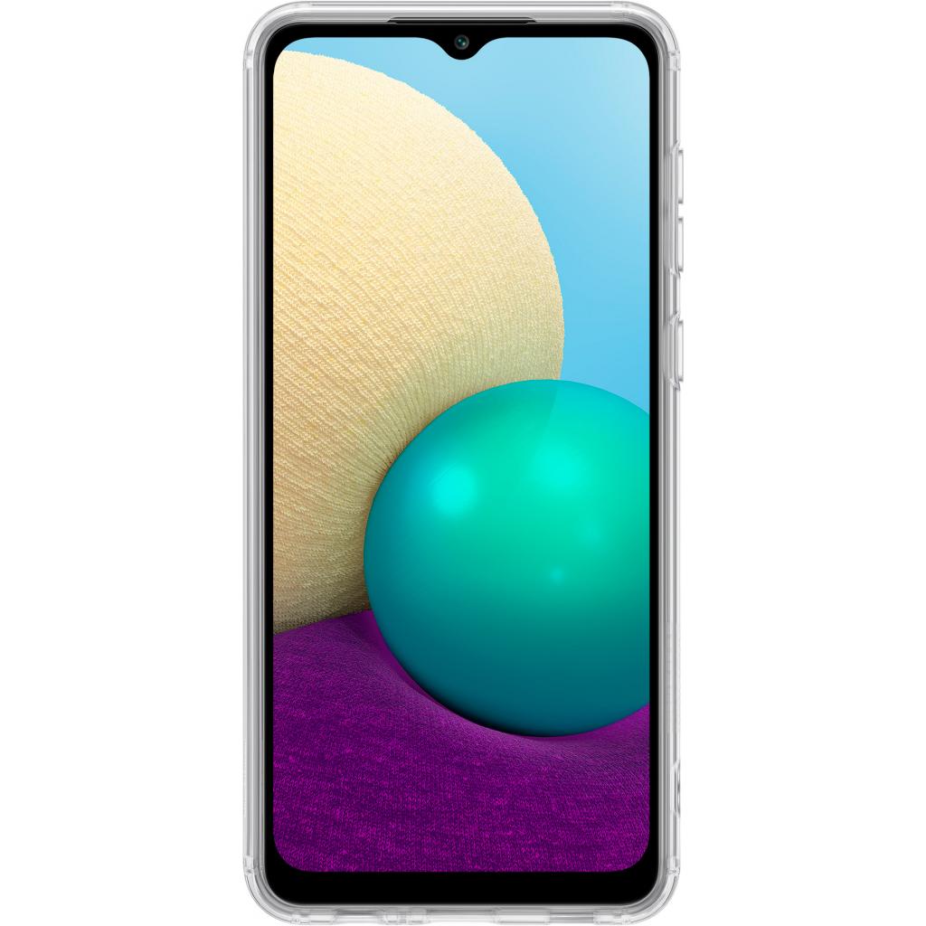 Чехол для мобильного телефона Samsung Soft Clear Cover Galaxy A02 (A022) Transparent (EF-QA022TTEGRU) изображение 3