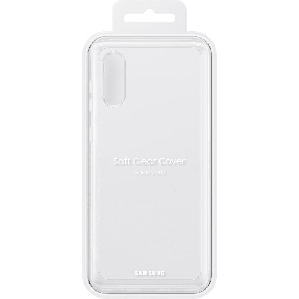 Чехол для мобильного телефона Samsung Soft Clear Cover Galaxy A02 (A022) Transparent (EF-QA022TTEGRU) изображение 6