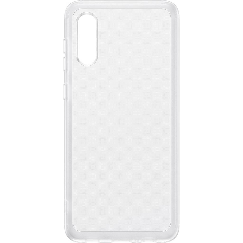 Чехол для мобильного телефона Samsung Soft Clear Cover Galaxy A02 (A022) Transparent (EF-QA022TTEGRU)