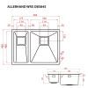 Мийка кухонна Weilor ALLERHAND WRX DB5845 зображення 11