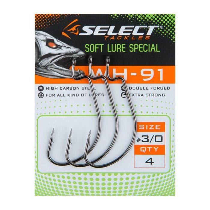 Крючок Select WH-91 04 (8 шт/уп) (1870.50.33) изображение 2