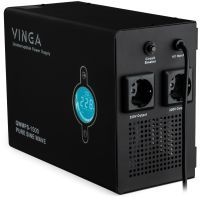 Источник бесперебойного питания Vinga QWMPS-1500 1500VA LCD (QWMPS-1500) изображение 4