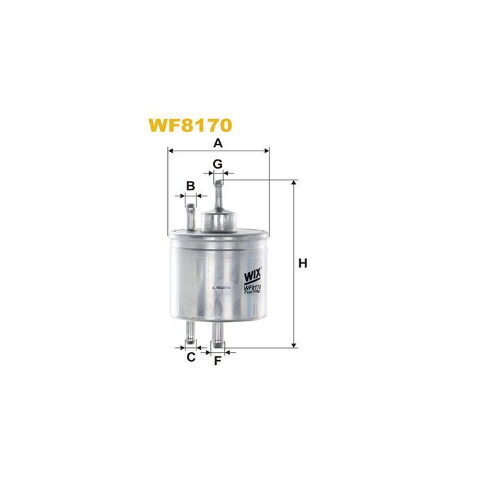 Фильтр топливный Wixfiltron WF8170