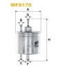 Фильтр топливный Wixfiltron WF8170
