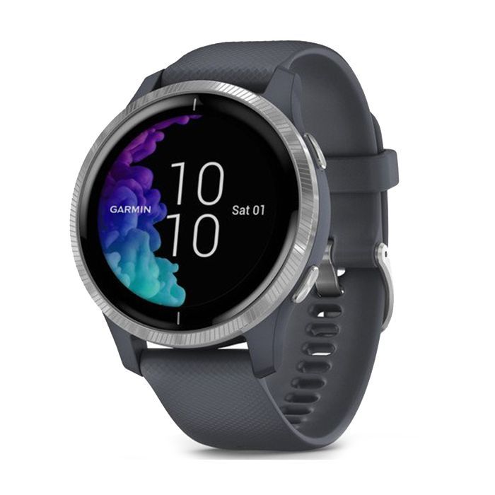 Смарт-годинник Garmin Venu, Blue Granite/Silver (010-02173-03)