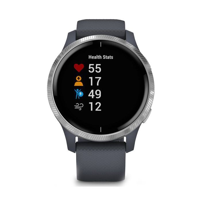 Смарт-годинник Garmin Venu, Blue Granite/Silver (010-02173-03) зображення 2
