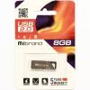 USB флеш накопитель Mibrand 8GB Stingray Grey USB 2.0 (MI2.0/ST8U5G) изображение 2