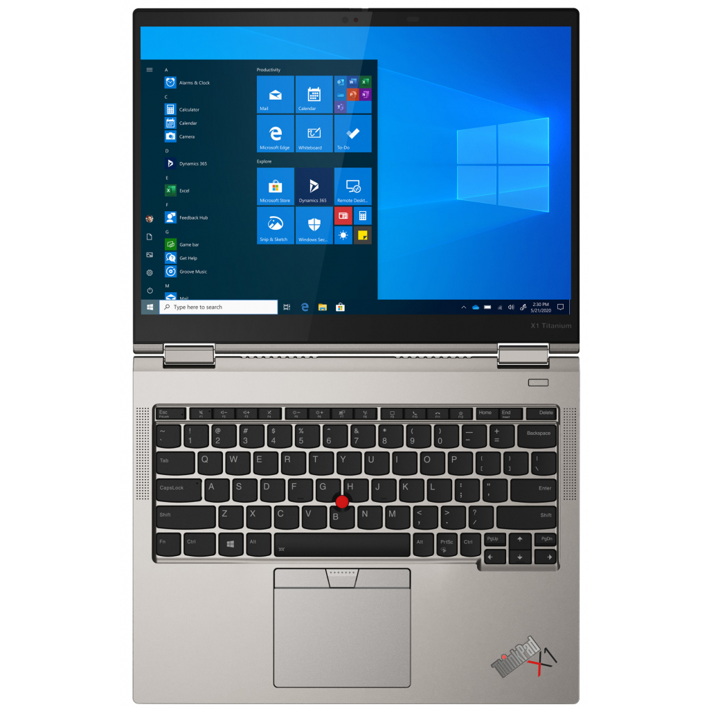 Ноутбук Lenovo ThinkPad X1 Titanium G1 (20QA002SRT) изображение 4