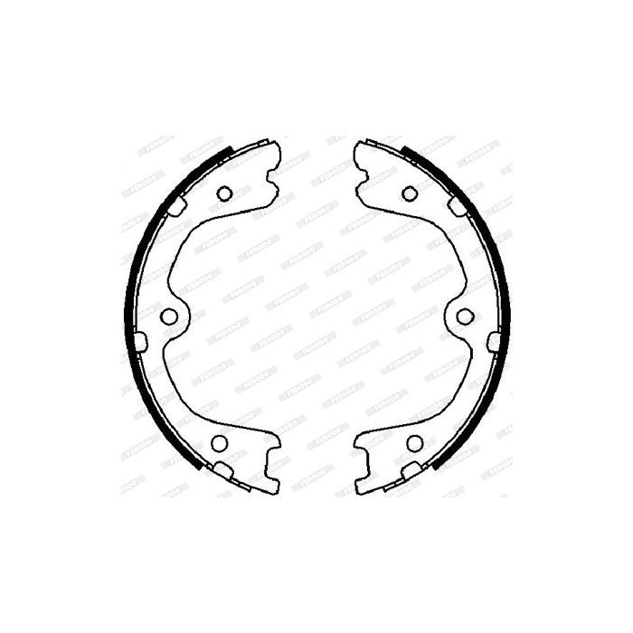 Гальмівні колодки FERODO FSB4030