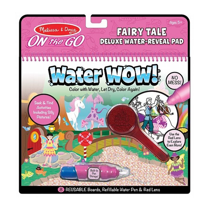 Набор для творчества Melissa&Doug Мега-водная волшебная раскраска Сказка (MD30173)