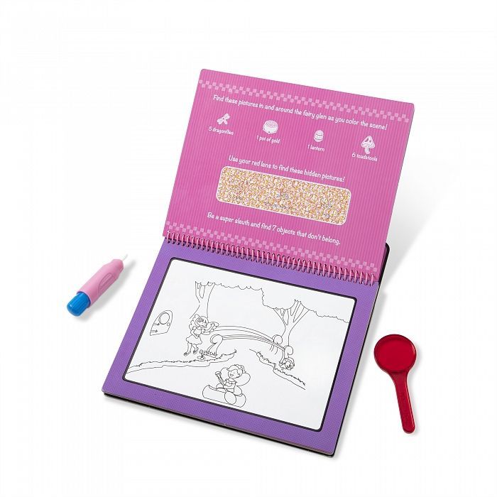 Набор для творчества Melissa&Doug Мега-водная волшебная раскраска Сказка (MD30173) изображение 2
