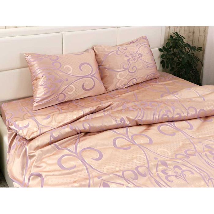 Постельное белье Руно Сатин Бирюзовый полуторный (1.137АЖ_БежевийА) изображение 3