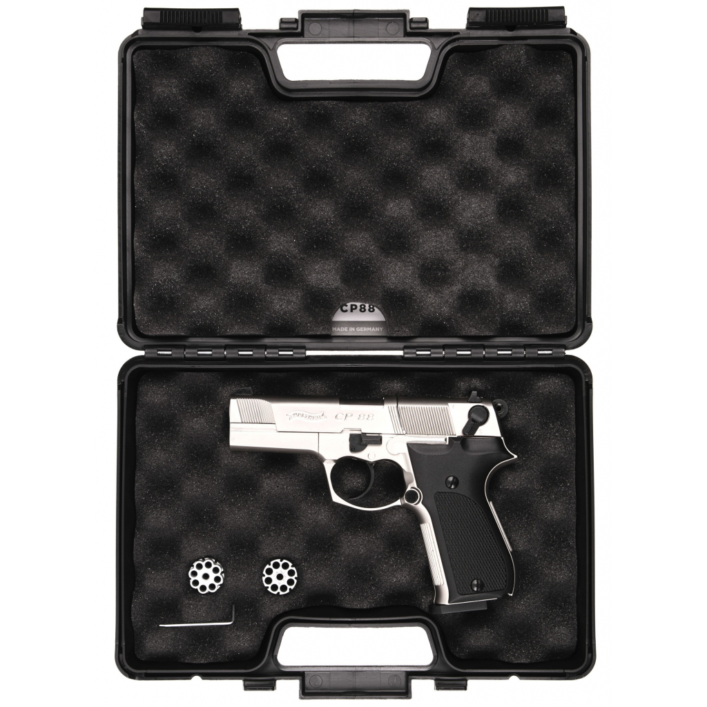 Пневматичний пістолет Umarex Walther CP88 Nickel (416.00.03) зображення 4