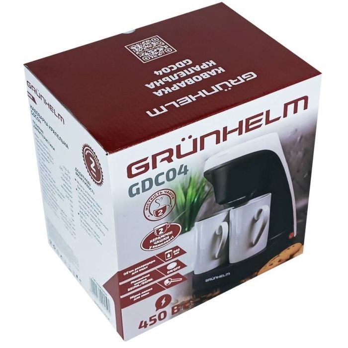 Крапельна кавоварка Grunhelm GDC04 зображення 7