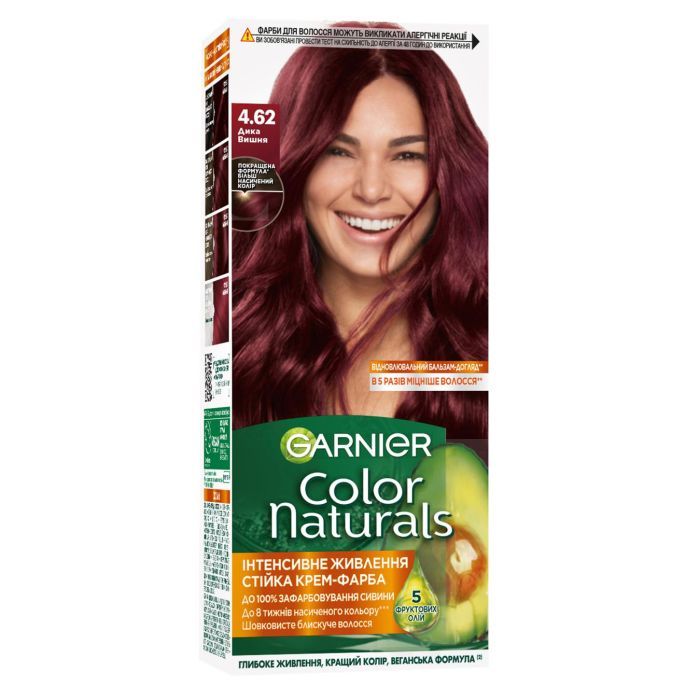 Краска для волос Garnier Color Naturals 4.62 Дикая вишня (3600540677006/3600542591775)