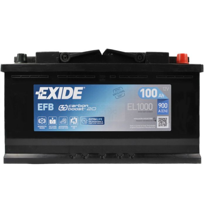 Аккумулятор автомобильный EXIDE START-STOP EFB 100A (EL1000)
