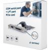 Контроллер Gembird PCIe for COM and LPT low profile (PEX-COMLPT-01) изображение 3
