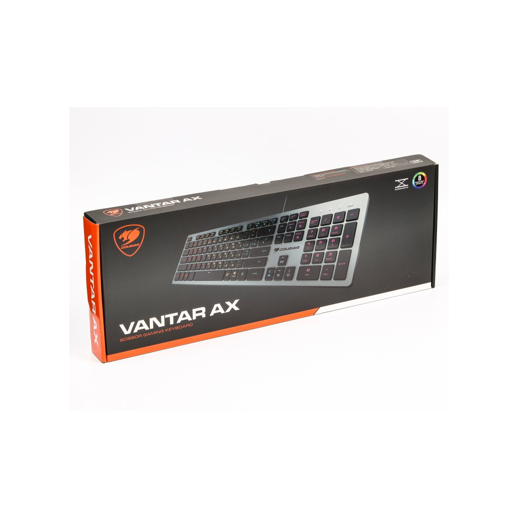 Клавіатура Cougar Vantar AX USB Black зображення 12