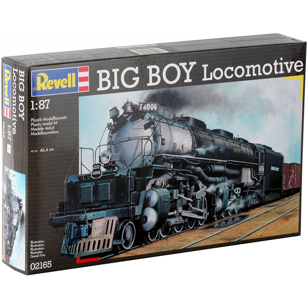 Сборная модель Revell Локомотив Big Boy Locomotive уровень 3 (RVL-02165)