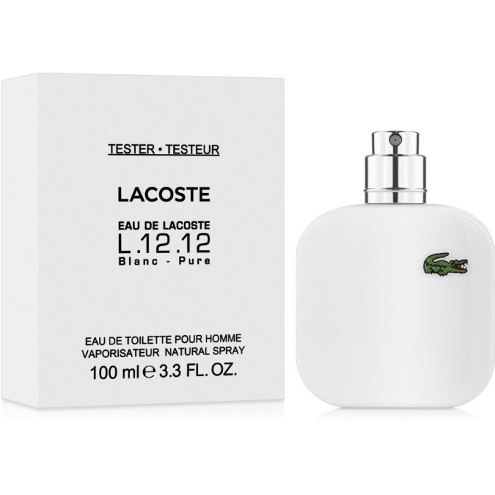 Туалетна вода Lacoste Eau de Lacoste L.12.12 Blanc тестер 100 мл (737052413129) зображення 2