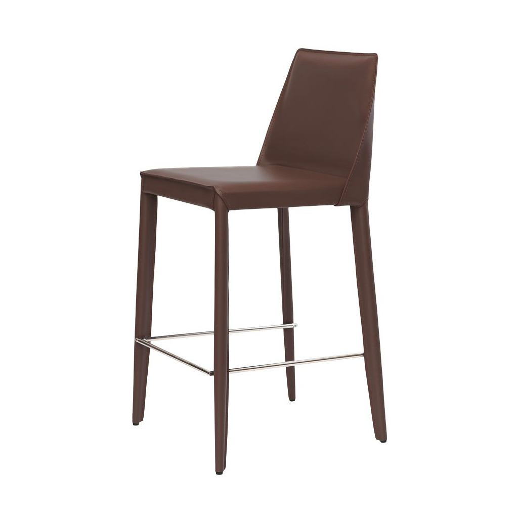 Кухонный стул Concepto Marco полубарный тёмно-коричневый (HBC809BL-RL3-DARK BROWN)