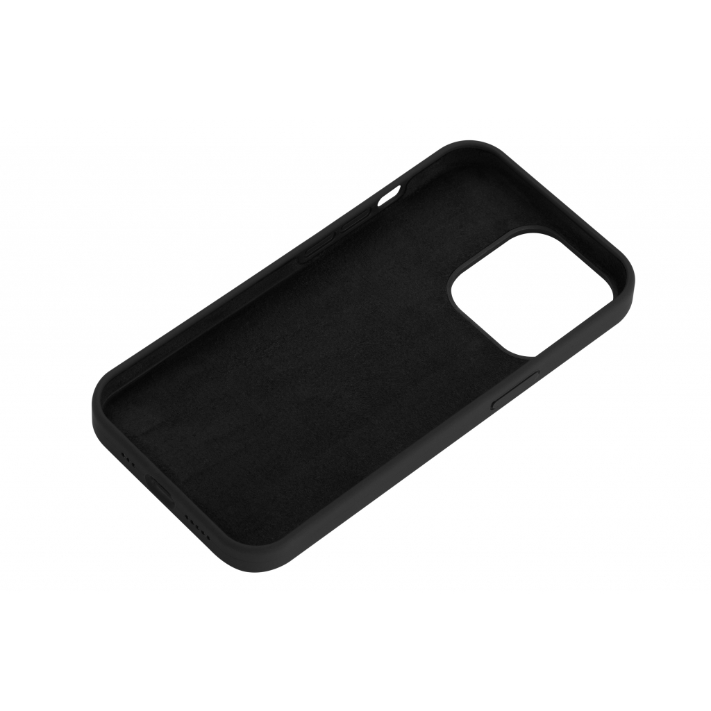 Чохол до мобільного телефона 2E Basic Apple iPhone 13 Pro Liquid Silicone Black (2E-IPH-13PR-OCLS-BK) зображення 3
