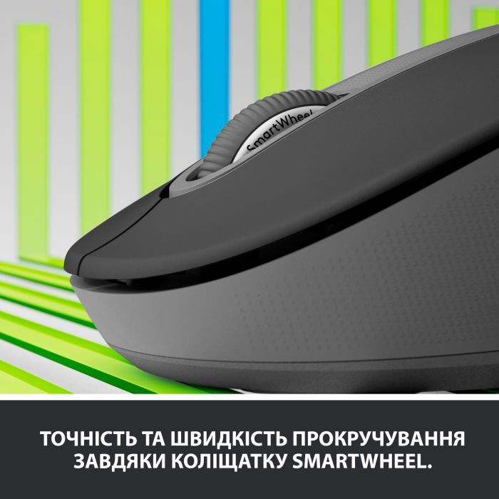 Мышка Logitech Signature M650 L Wireless Graphite (910-006236) изображение 2