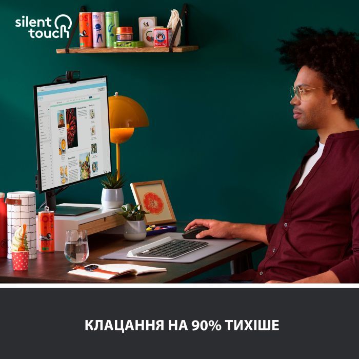 Мышка Logitech Signature M650 L Wireless Graphite (910-006236) изображение 3
