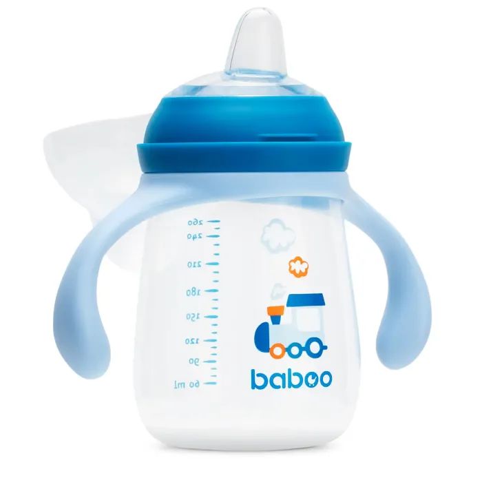 Поильник-непроливайка Baboo Transportс силиконовым носиком 260 мл (90440) изображение 2