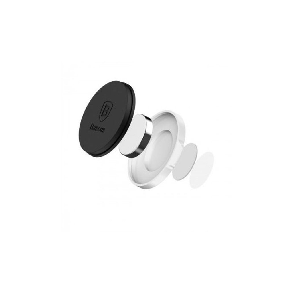 Універсальний автотримач Baseus Small ears series Magnetic suction bracket (Flat type) silve (SUER-C0S) зображення 3