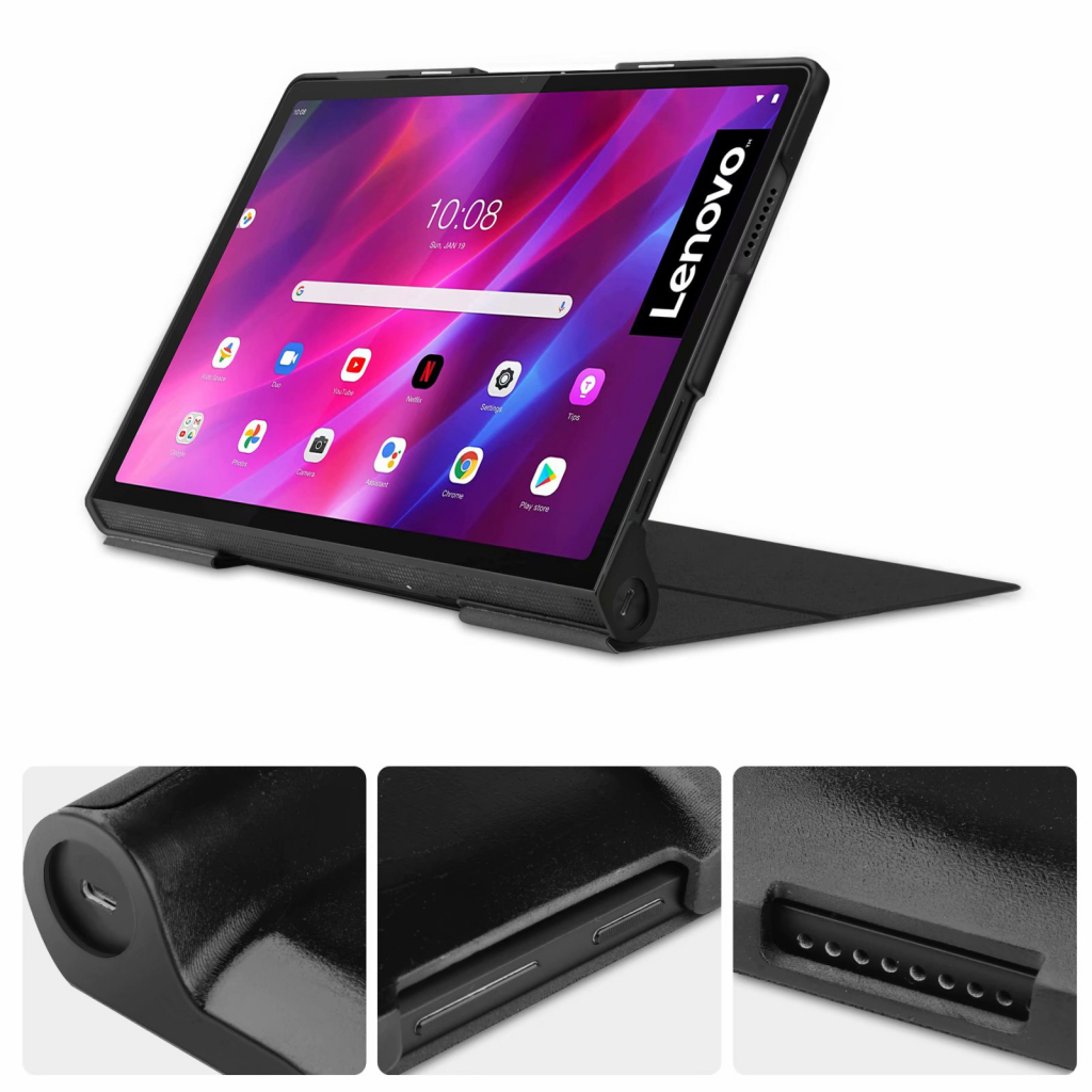 Чехол для планшета BeCover Smart Case Lenovo Yoga Tab 11 YT-706F Black (707287) изображение 4