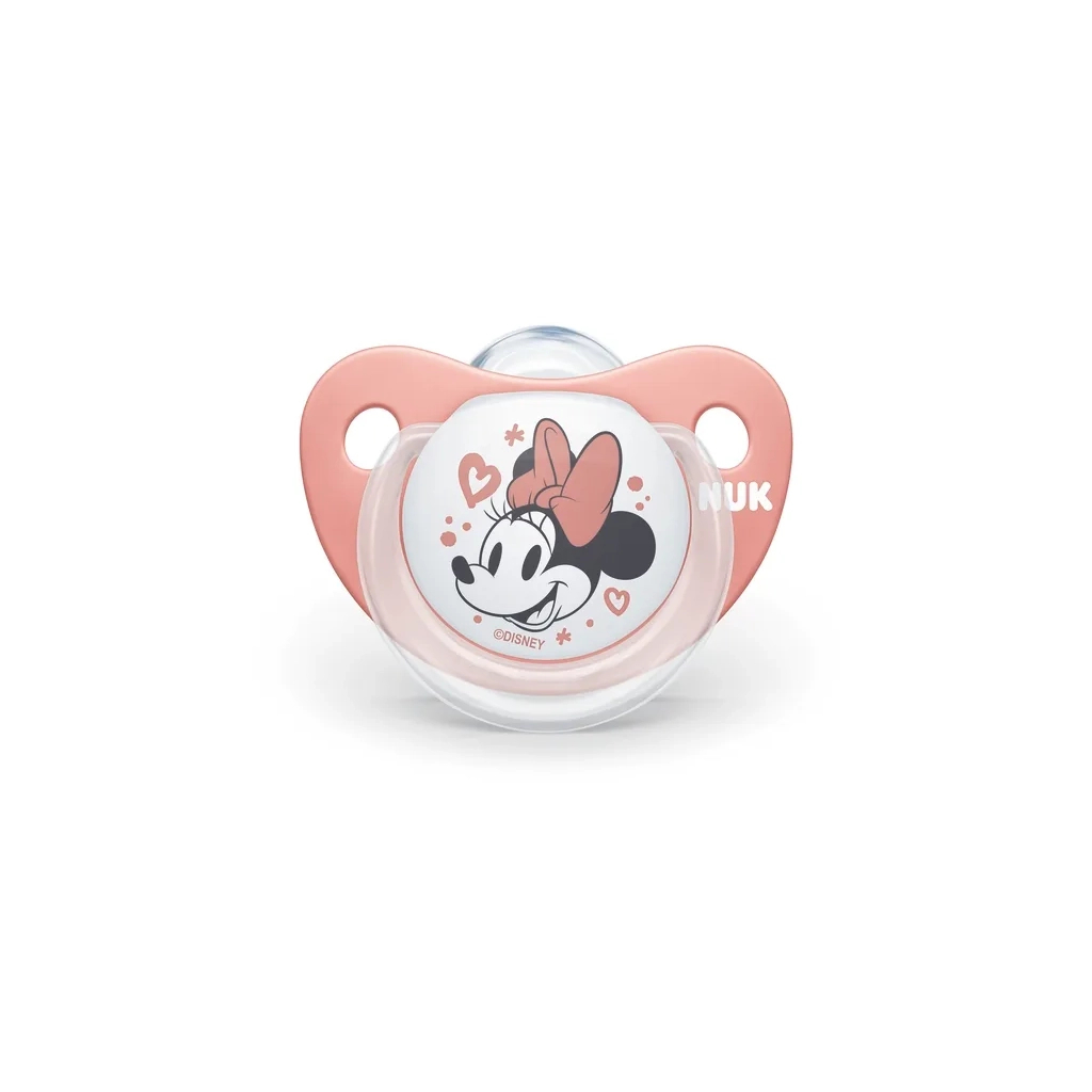 Пустушка Nuk Trendline Disney Mickey 6-18 міс., червона (3954017)