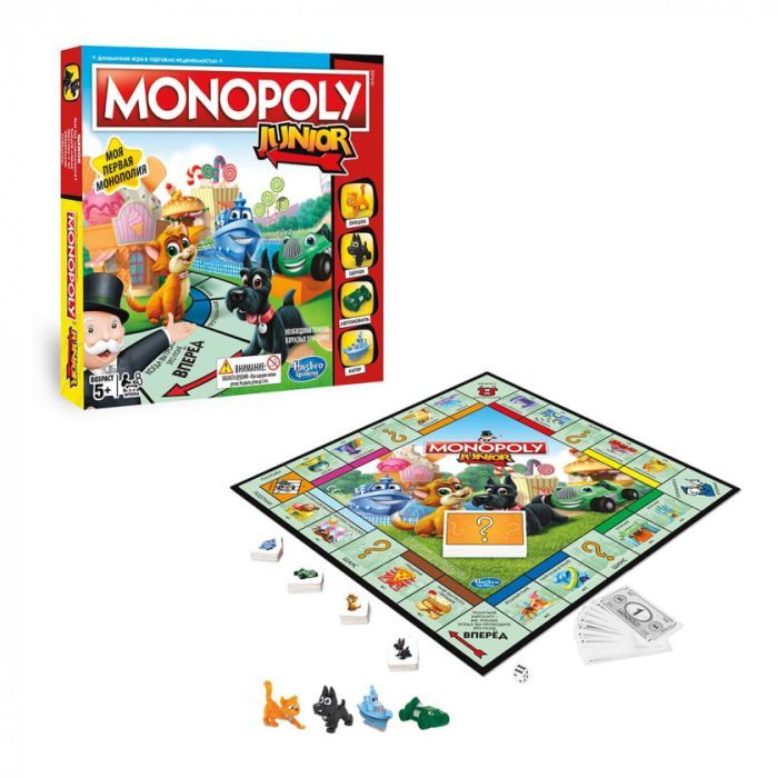 Настільна гра Hasbro Моя перша Монополія (6115834) зображення 3