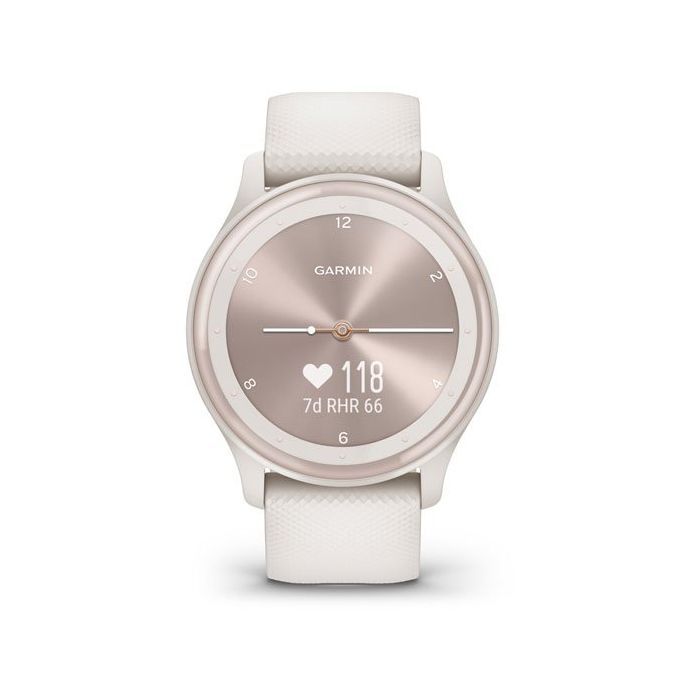 Смарт-годинник Garmin vivomove Sport, Cocoa, Silicone (010-02566-02) зображення 7