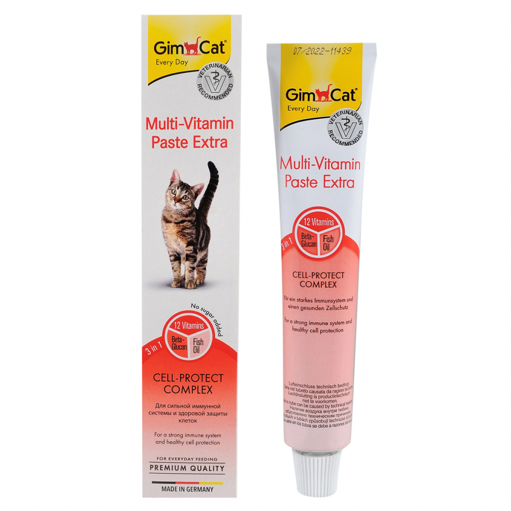 Паста для тварин GimCat Multi-Vitamin Paste Extra 200 г (4002064401898)
