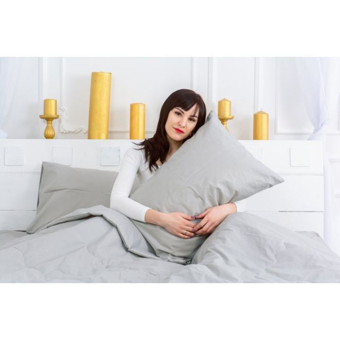 Одеяло MirSon антиаллергенное Летнее BamBoо №2376 Light Gray 200x220 (2200003031881) изображение 5