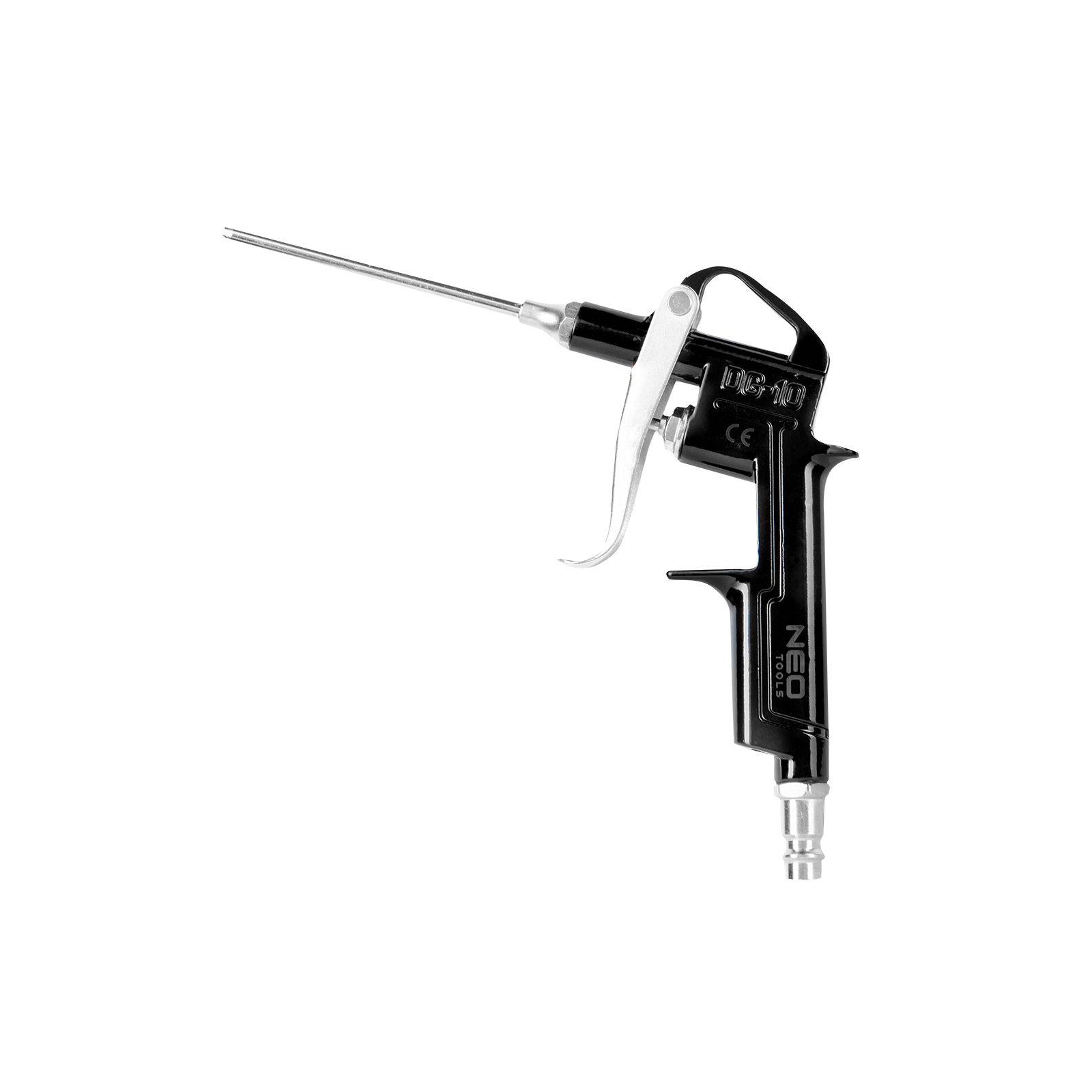 Пистолет для продувки Neo Tools алюминий, удлиненное сопло 93 мм, 12 Бар (14-710)
