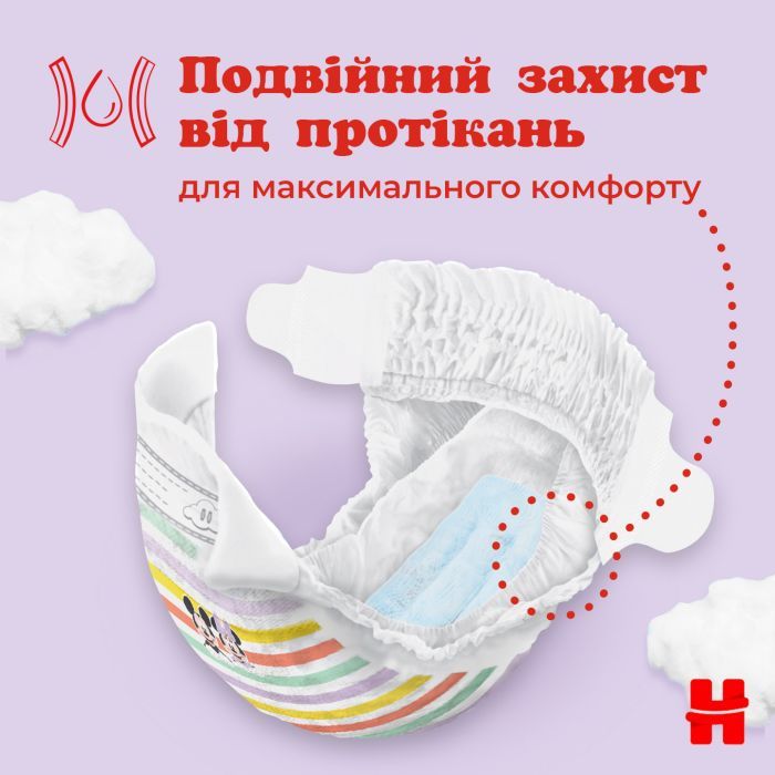 Подгузники Huggies Ultra Comfort 4 (7-18 кг) M-Pack 132 шт (5029053590523) изображение 6