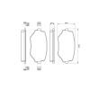 Тормозные колодки Bosch 0 986 424 669 изображение 2
