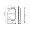 Гальмівні колодки Bosch 0 986 466 346 зображення 5