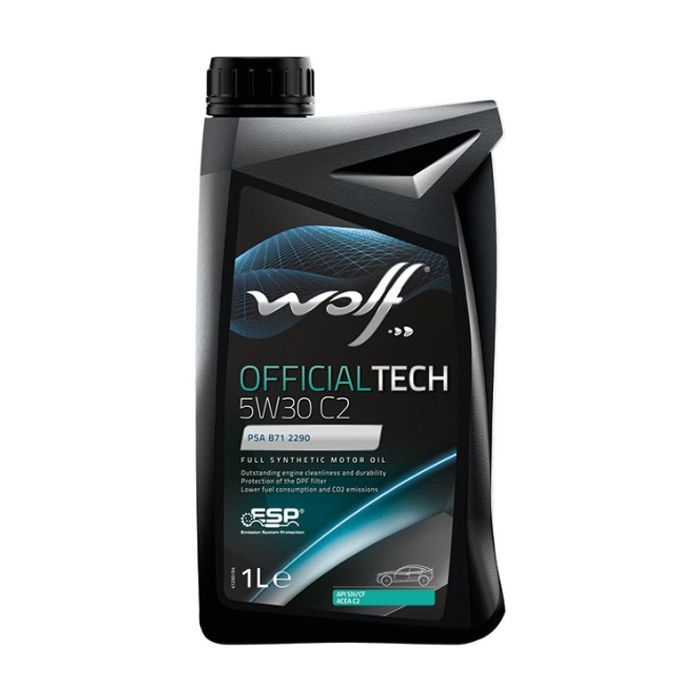 Моторное масло Wolf OFFICIALTECH 5W30 C2 1л (8308918)