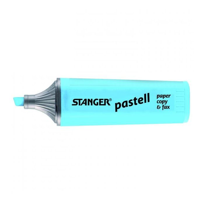Маркер Stanger текстовий, 1-5мм, пастель, бірюзовий 10 шт (MARKER-TXT-STPASTT10)