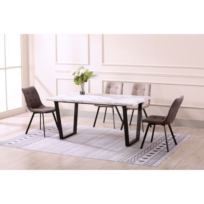 Обеденный стол Special4You Greus marble (1600x900x750) (E6811) изображение 3