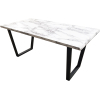 Обідній стіл Special4You Greus marble (1600x900x750) (E6811)