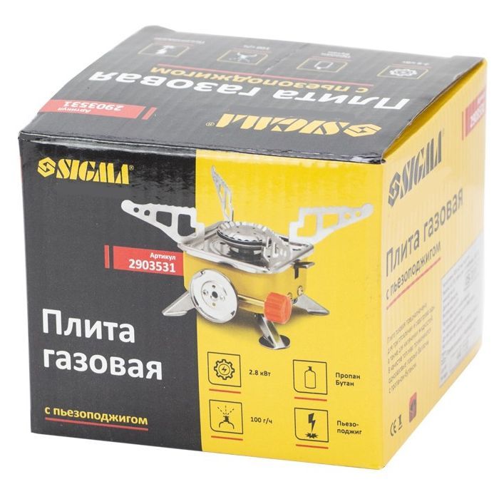 Горелка Sigma с пьезоподжигом (2903531) изображение 5
