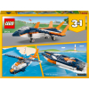 Конструктор LEGO Creator Надзвуковий літак 215 деталей (31126) зображення 10