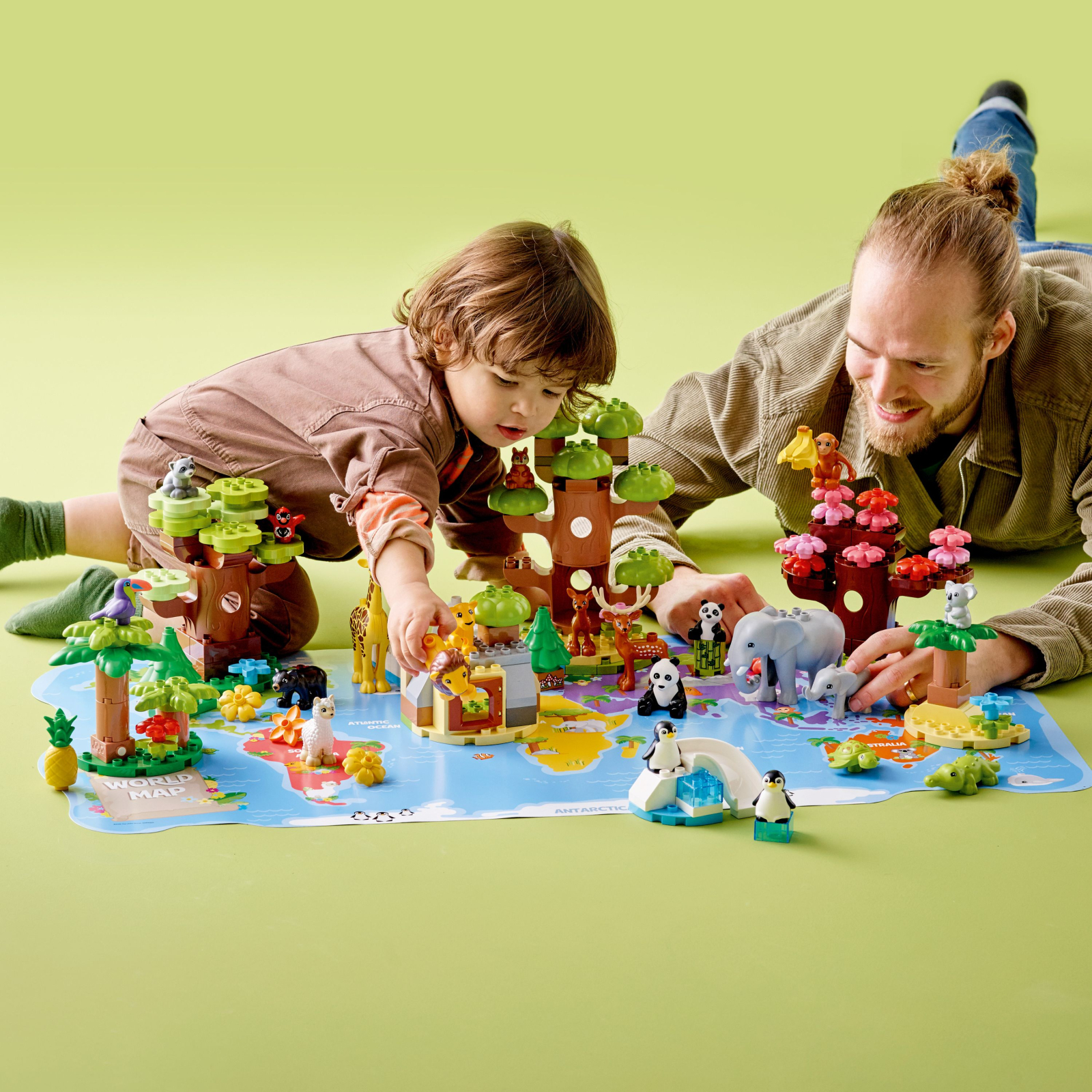 Конструктор LEGO DUPLO Town Дикие животные мира 142 деталей (10975) изображение 4