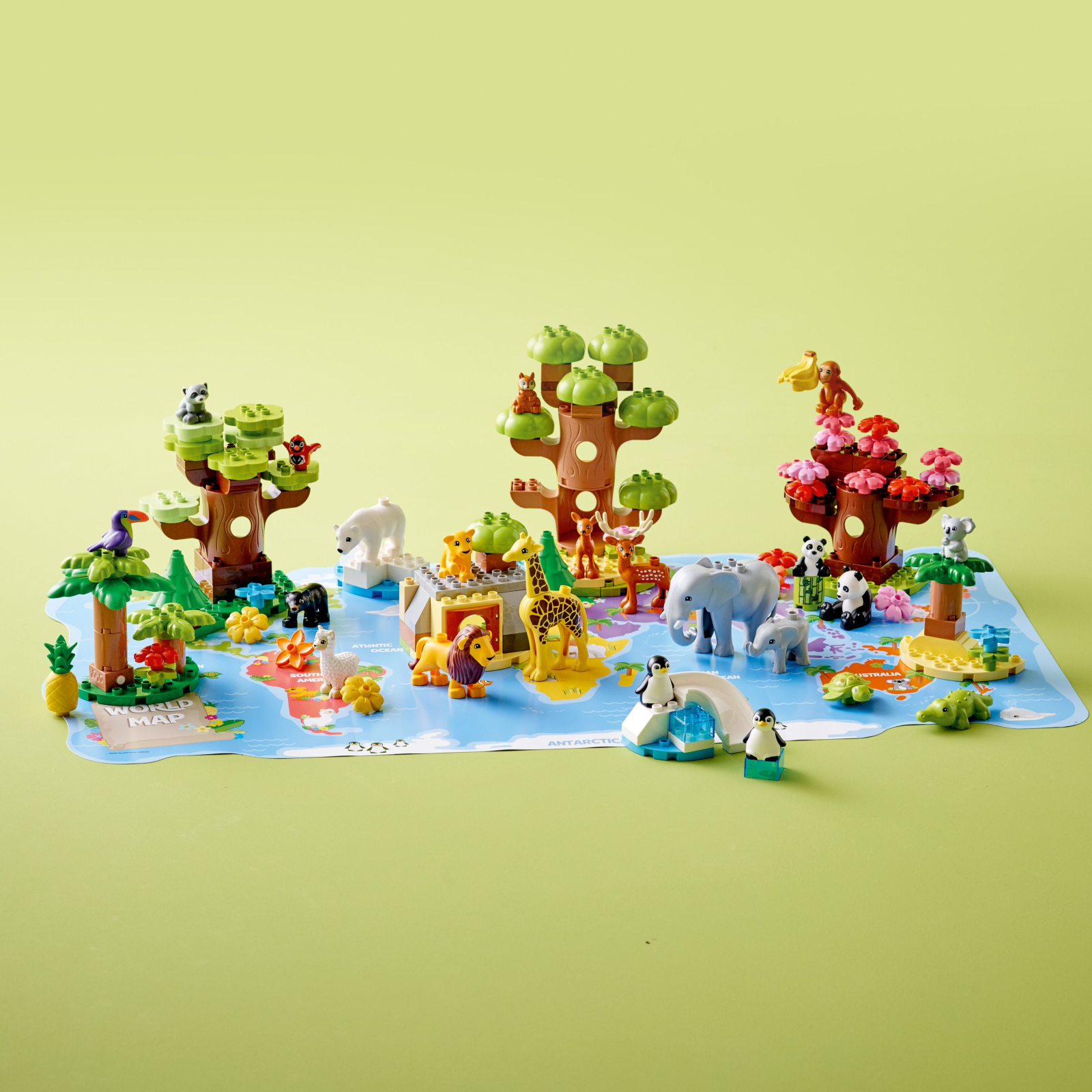 Конструктор LEGO DUPLO Town Дикі тварини світу 142 деталей (10975) зображення 7