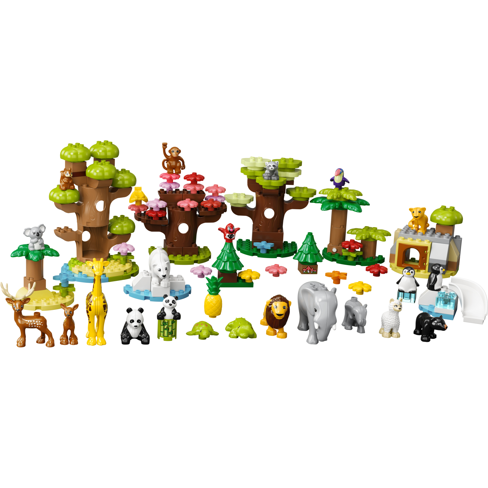Конструктор LEGO DUPLO Town Дикі тварини світу 142 деталей (10975) зображення 9